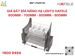 Bộ rổ chén đĩa di động thiết kế lưới dẹt Hafele 600mm KOSMO LENTO 504.76.019